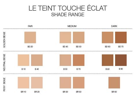 ysl touche eclat foundation bd25|YSL touche eclat shade chart.